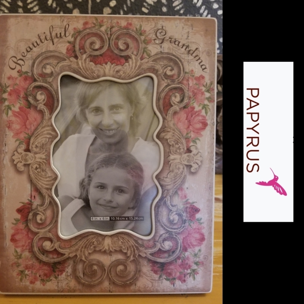 NWOT/ Papyrus Picture Frame " Beautiful Grandma "